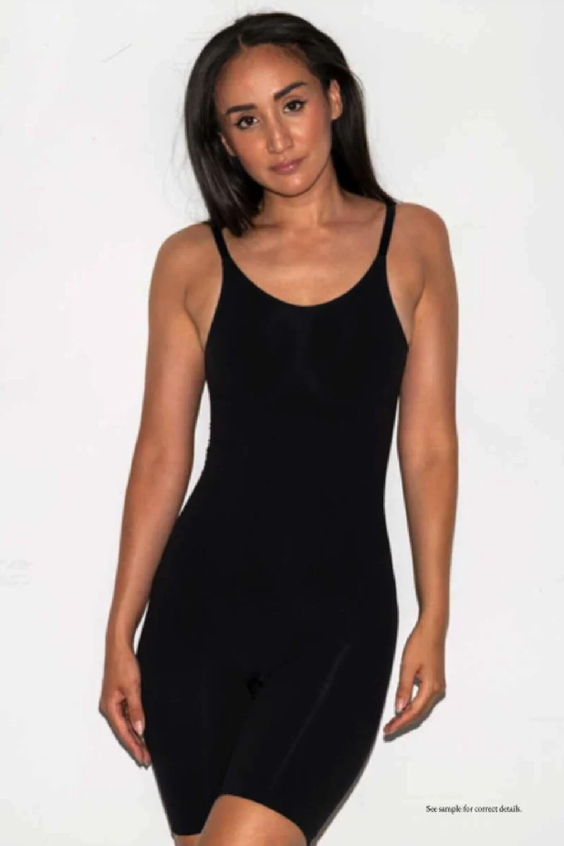 Lykkeland Ateliér - Second Skin Slip Dress - Black