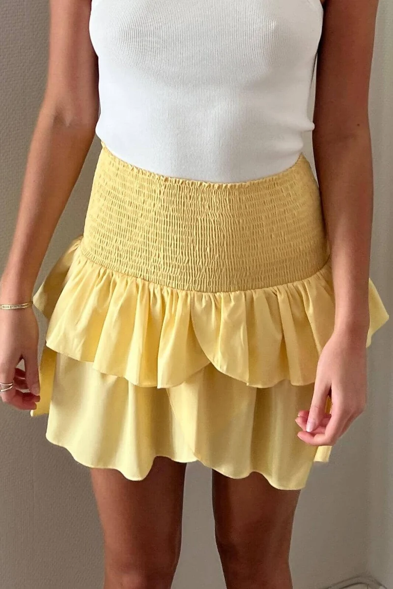 Neo Noir - Carin R Skirt - Yellow