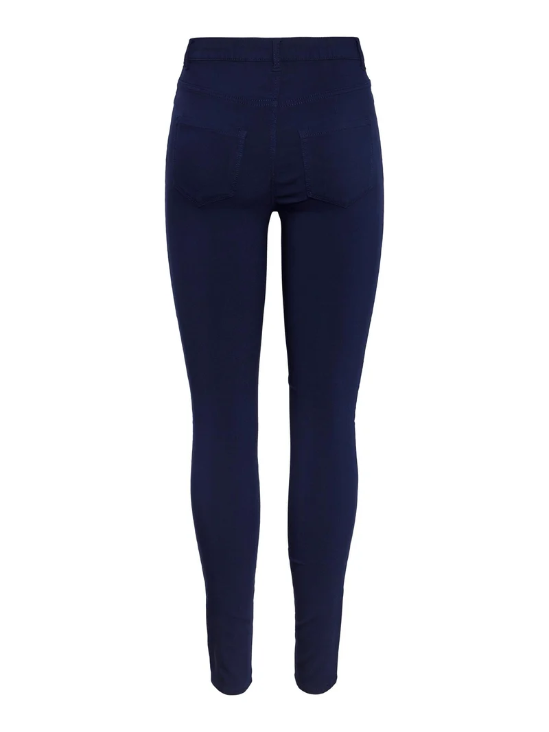 Pieces - Pchighskin Wear Jeggings - 2752289 Maritime Blue
