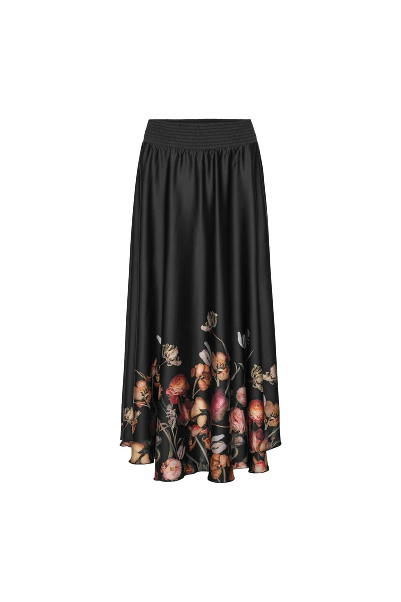 Karmamia - Savannah Skirt - Black Blossom