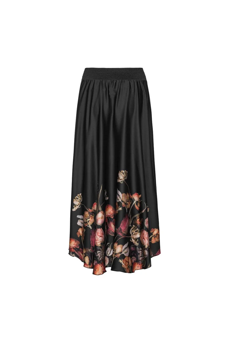 Karmamia - Savannah Skirt - Black Blossom