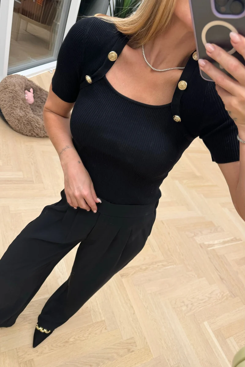 Valentin Studio - Josie Pants - Black