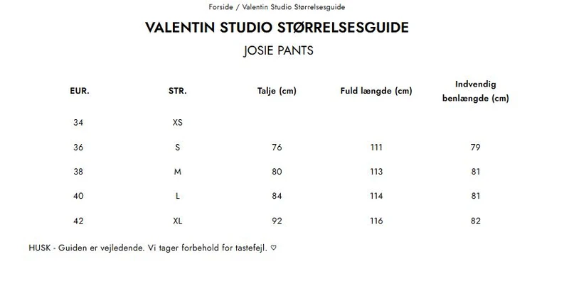 Valentin Studio - Josie Pants - Black