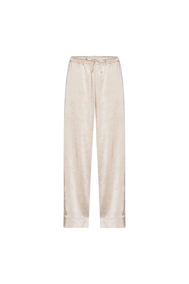 Karmamia - Garcia Pants - Antique White Rich Satin