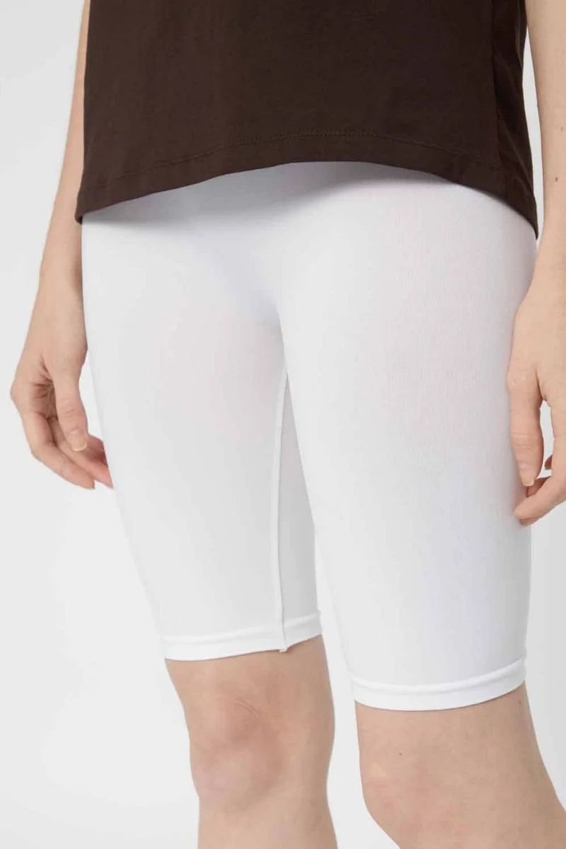 Pieces - PcLondon Shorts - Bright White