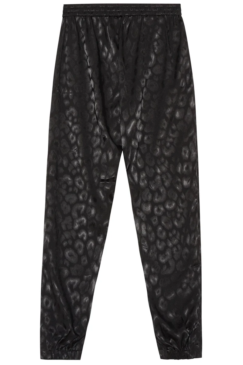 Karmamia - Cora Pants - Black Leo Jacquard