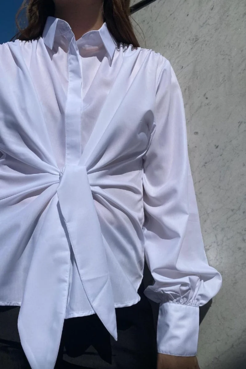 Karmamia - Lee Shirt - White Cotton
