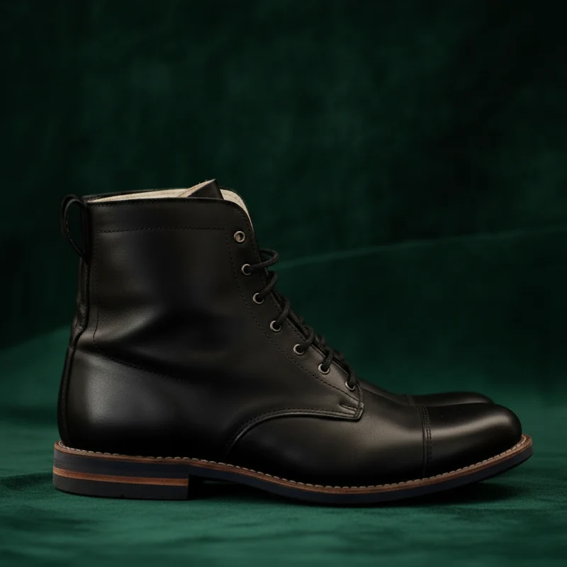 Tâmega Boots Black Rubber Sole