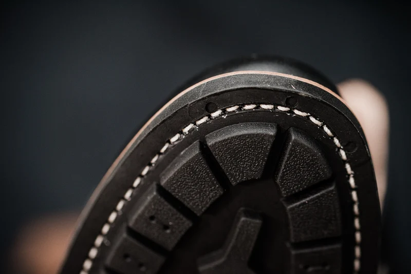 Tejo Black Boots Military Sole