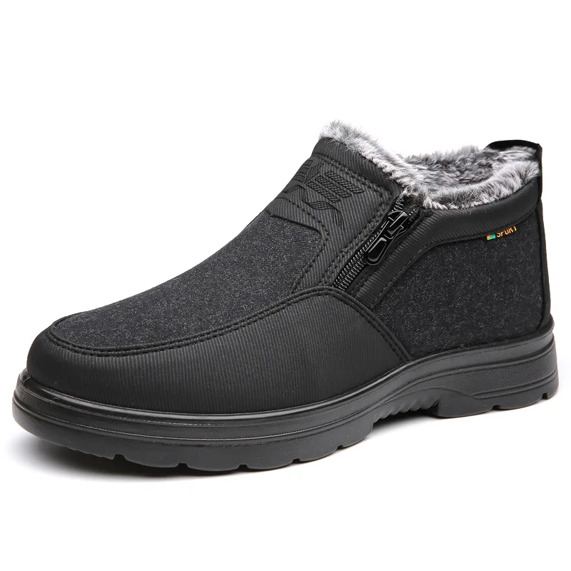 Unisex Winterstiefel mit Plüschfutter und Reißverschluss – Norvik