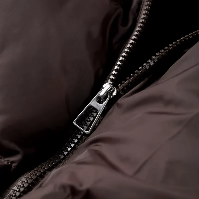 Damen Winterjacke mit abnehmbarer Kapuze und Stehkragen – Norvella