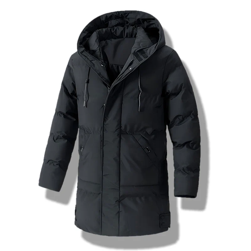 Herren Winter-Steppjacke mit Kapuze – Nordven
