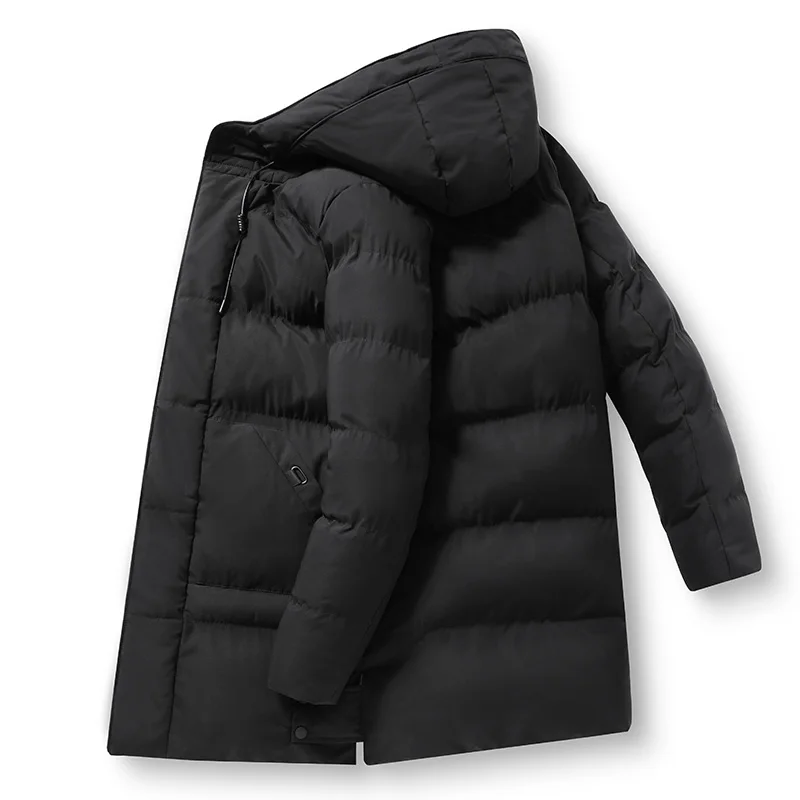 Herren Winter-Steppjacke mit Kapuze – Nordven