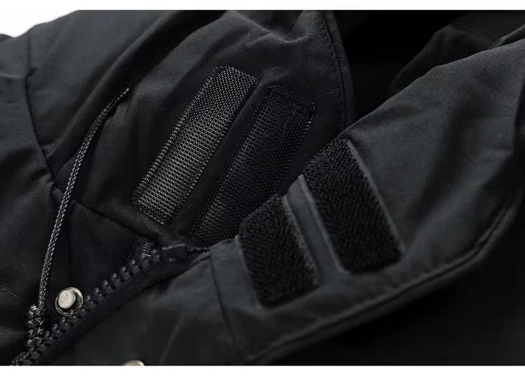 Herren Winter-Steppjacke mit Kapuze – Nordven
