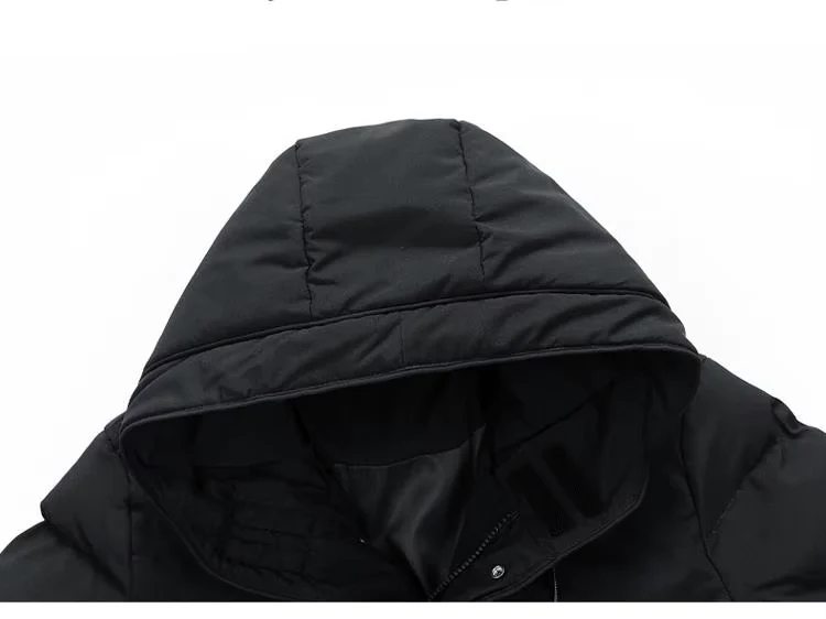 Herren Winter-Steppjacke mit Kapuze – Nordven