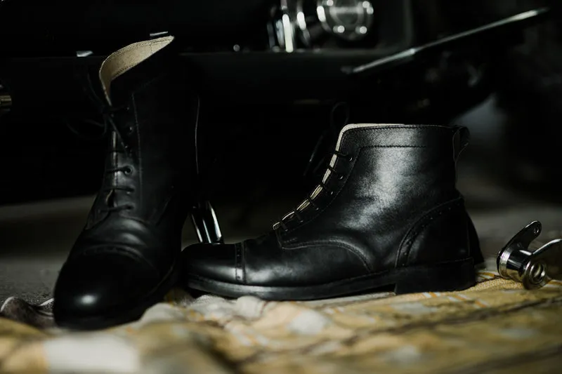 Tejo Black Boots