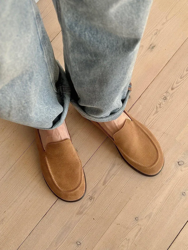Eva Loafers — Sand