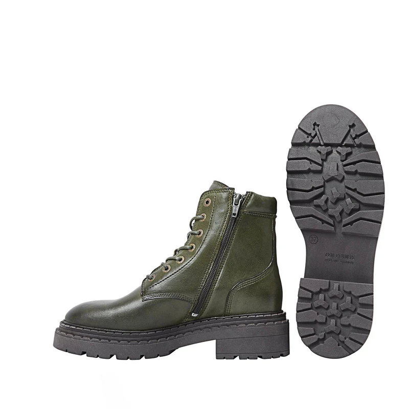 Sonja Laced boots — Green