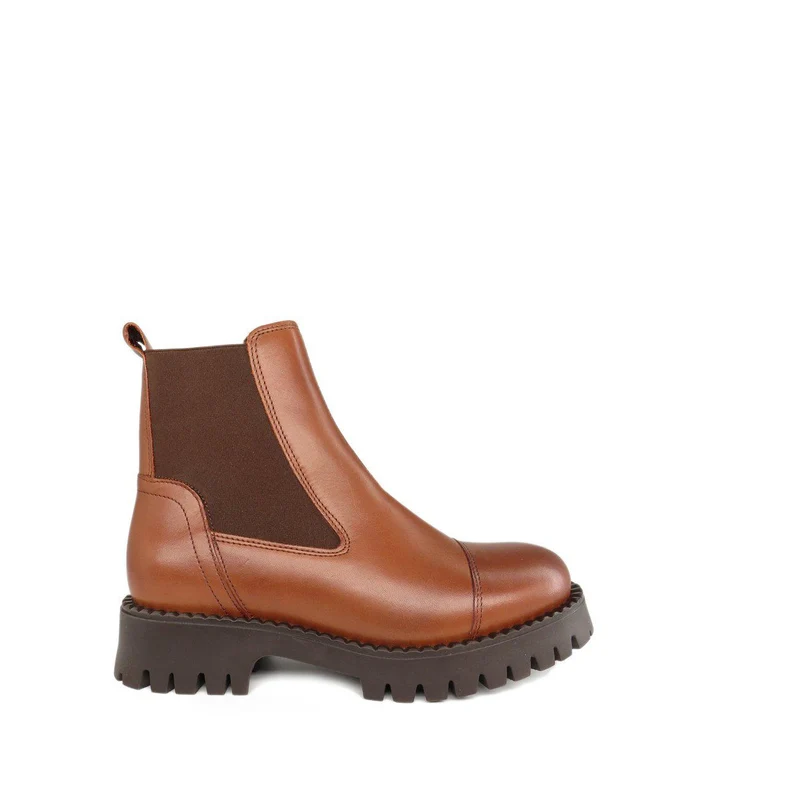 Penny Chelsea boots — Lightbrown