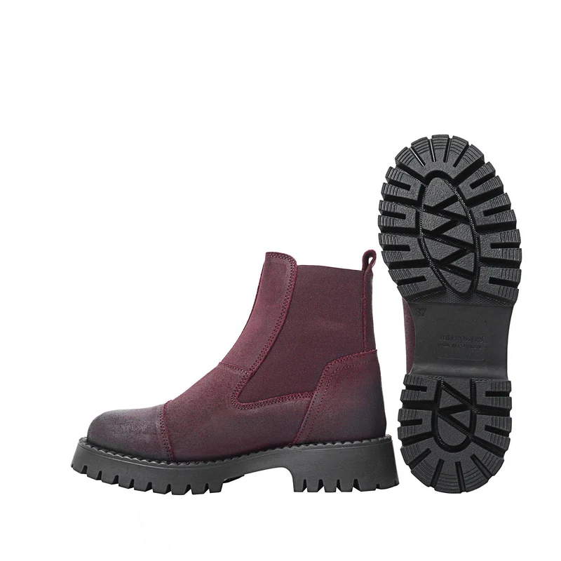 Penny Chelsea boots — Cabernet