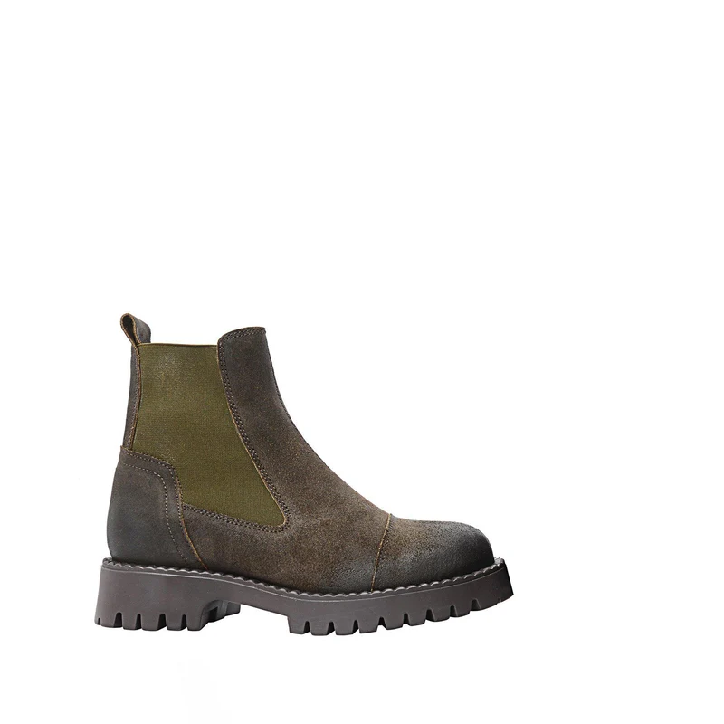 Penny Chelsea boots — Olive