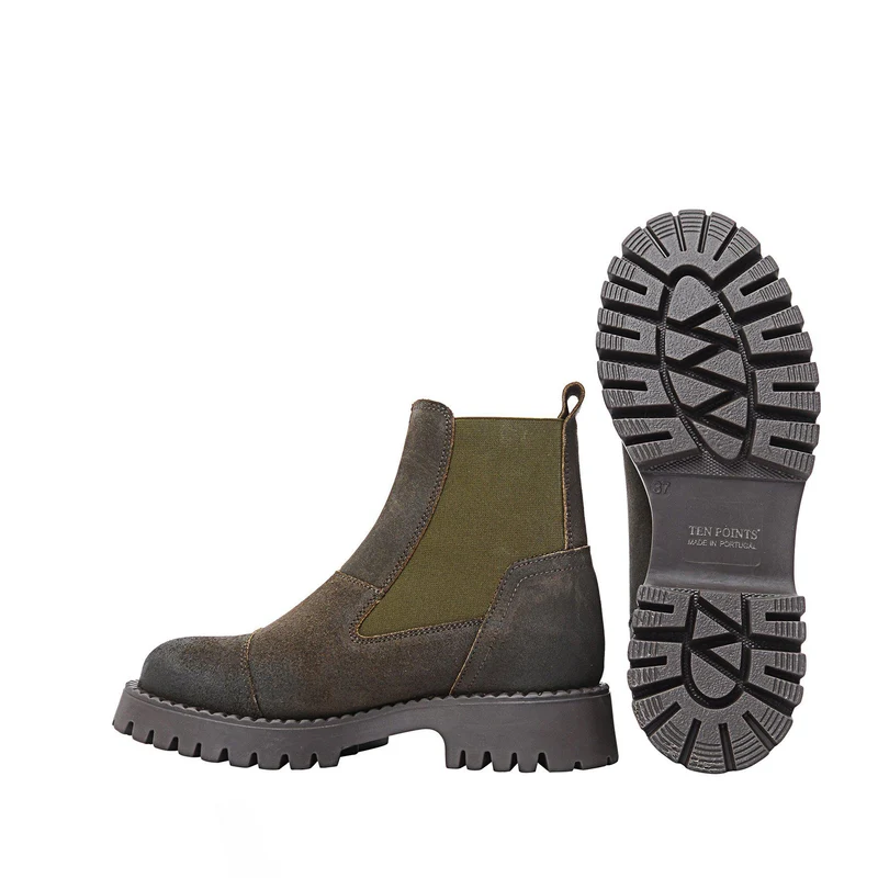 Penny Chelsea boots — Olive