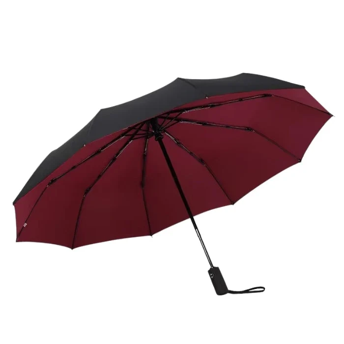 Kompakter Automatik-Regenschirm mit 10 Streben Ravento