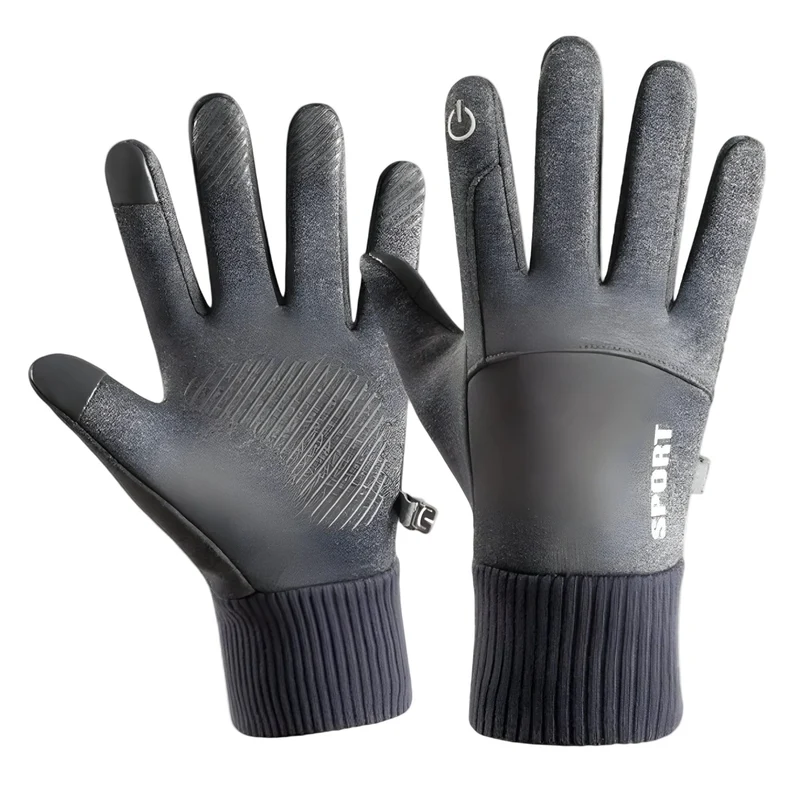 Winterhandschuhe mit Touchscreen-Funktion und Griffprofil Veltrano