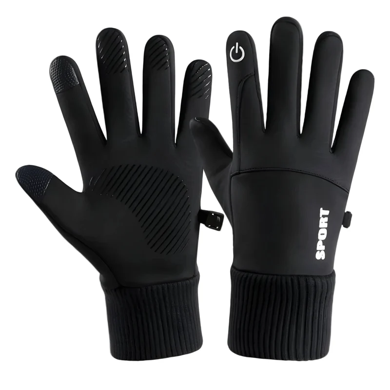 Winterhandschuhe mit Touchscreen-Funktion und Griffprofil Veltrano