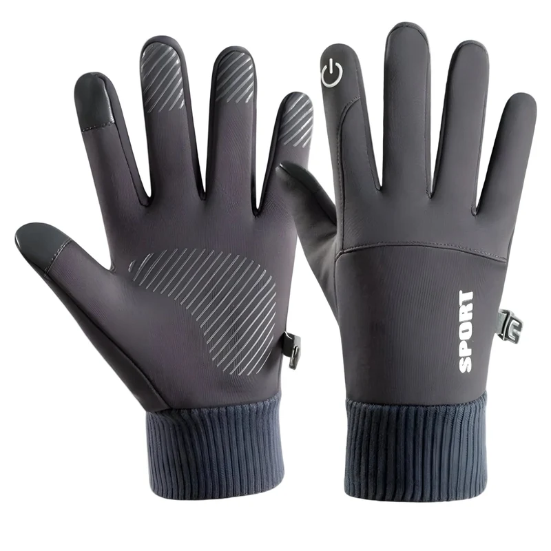 Winterhandschuhe mit Touchscreen-Funktion und Griffprofil Veltrano