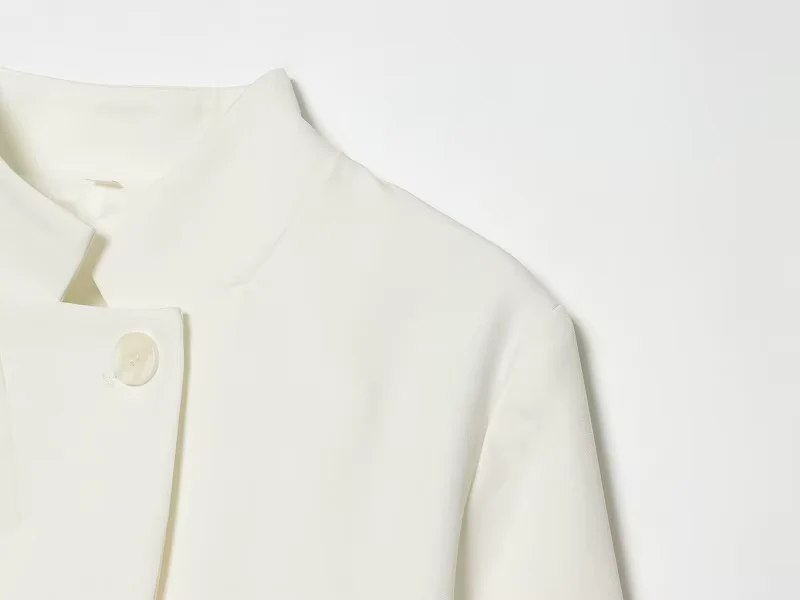 Damen Cropped Blazer mit Kurzarm – Alvéra