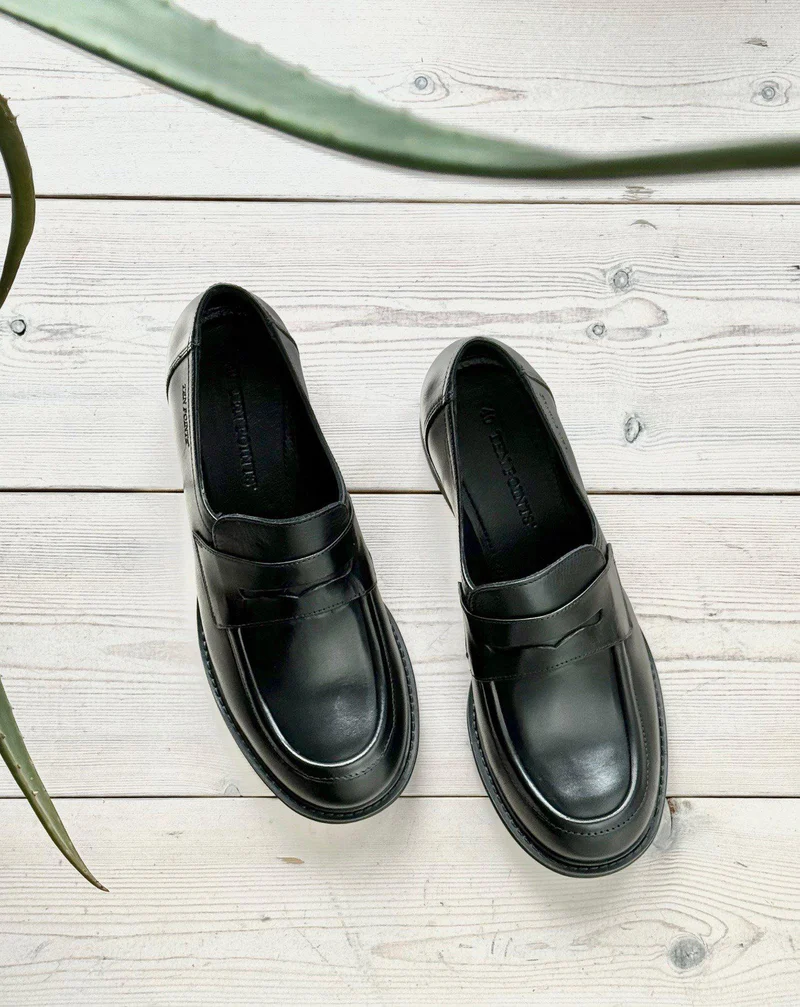 Pandora Loafers — Black