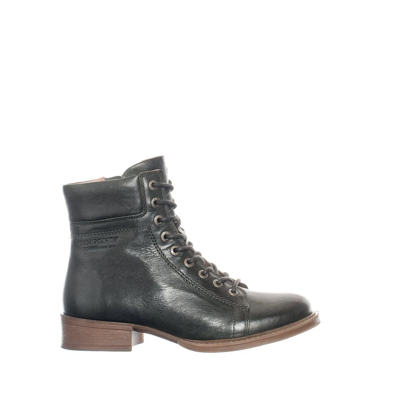 Pandora Laced boots — Dark green