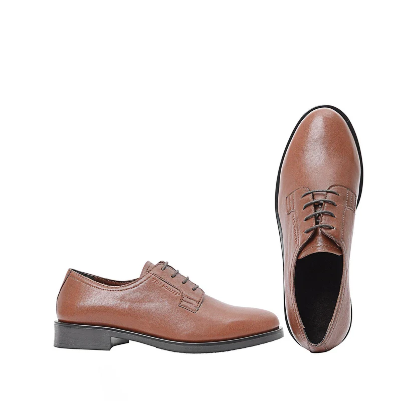 Nora Laced shoes — Brown
