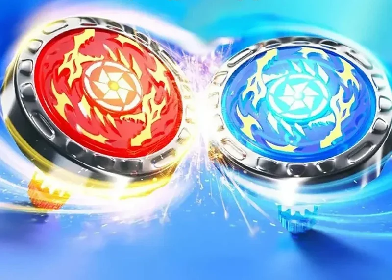 2-in-1 Spielzeugschwert mit Kreisel-Launcher Veltrix