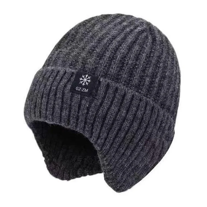 Strickmütze mit Ohrenklappen und Schal Calvessa