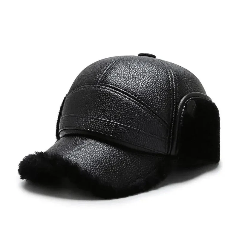 Winterkappe mit Ohrenklappen und Futter Velnaro