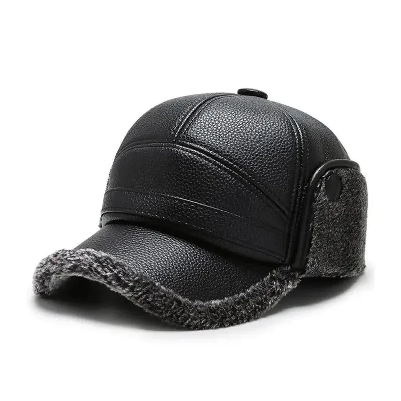 Winterkappe mit Ohrenklappen und Futter Velnaro