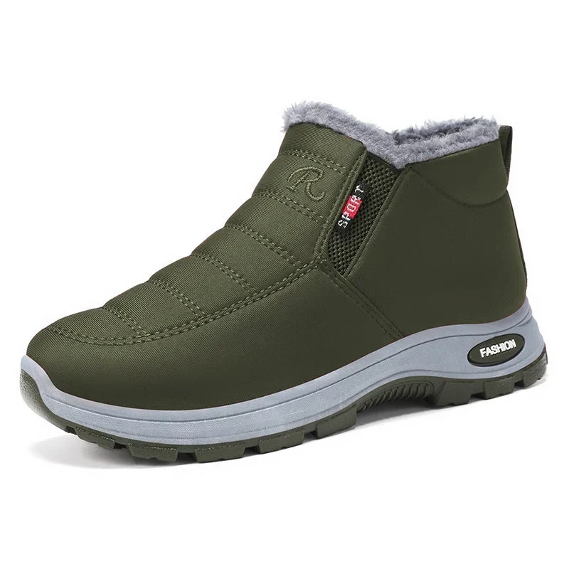 Gefütterte Stiefel mit Seitenreißverschluss Velrano