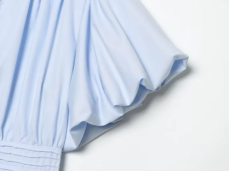 Liora Damen Bluse mit Volantärmeln