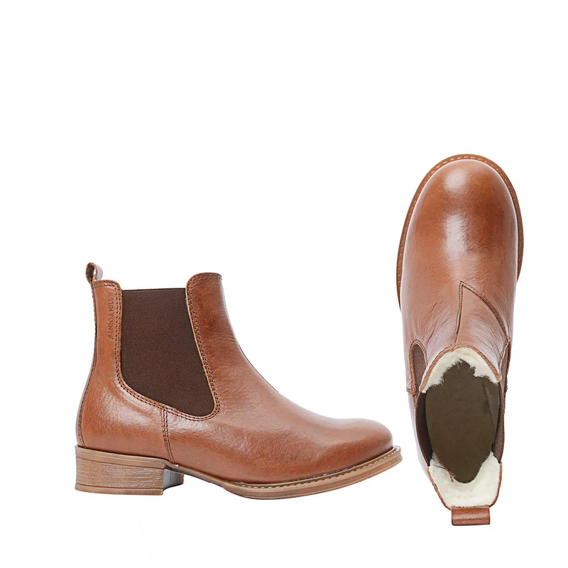 Pandora Warm boots — Cognac