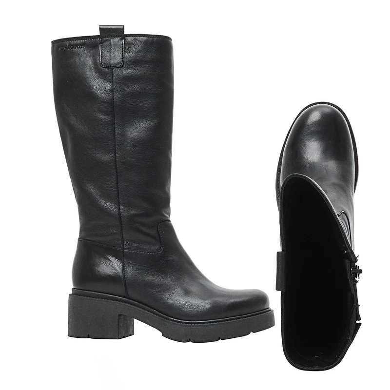 Jill Tall shaft boots — Black