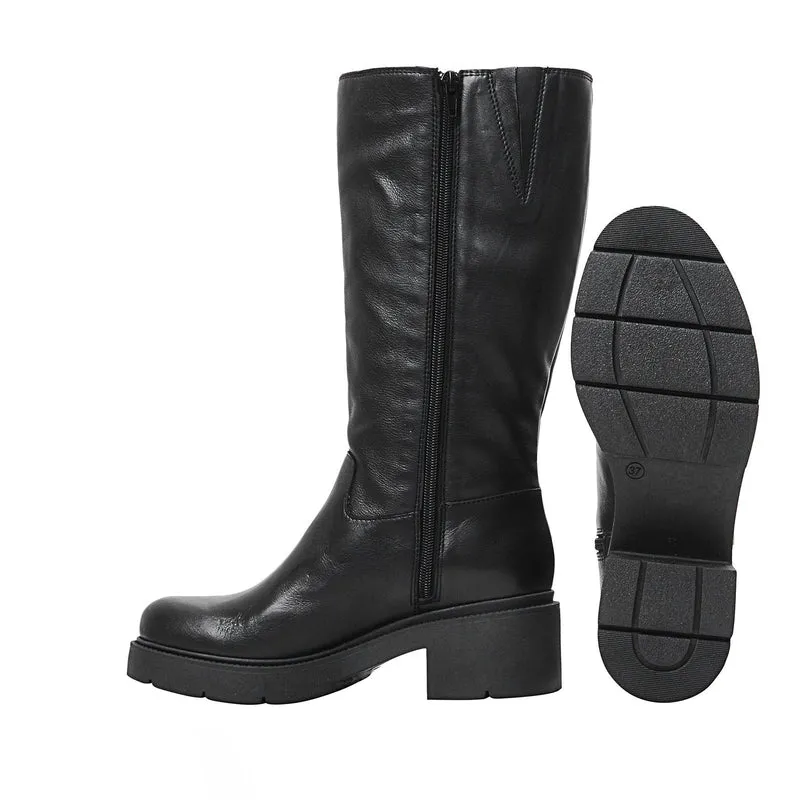 Jill Tall shaft boots — Black