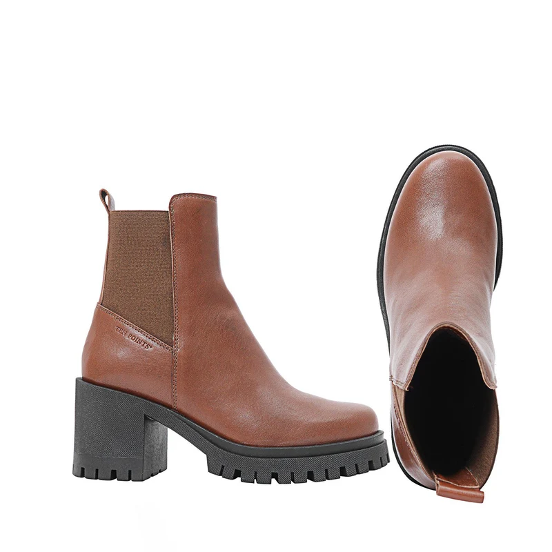 Ylva Chelsea boots — Brown