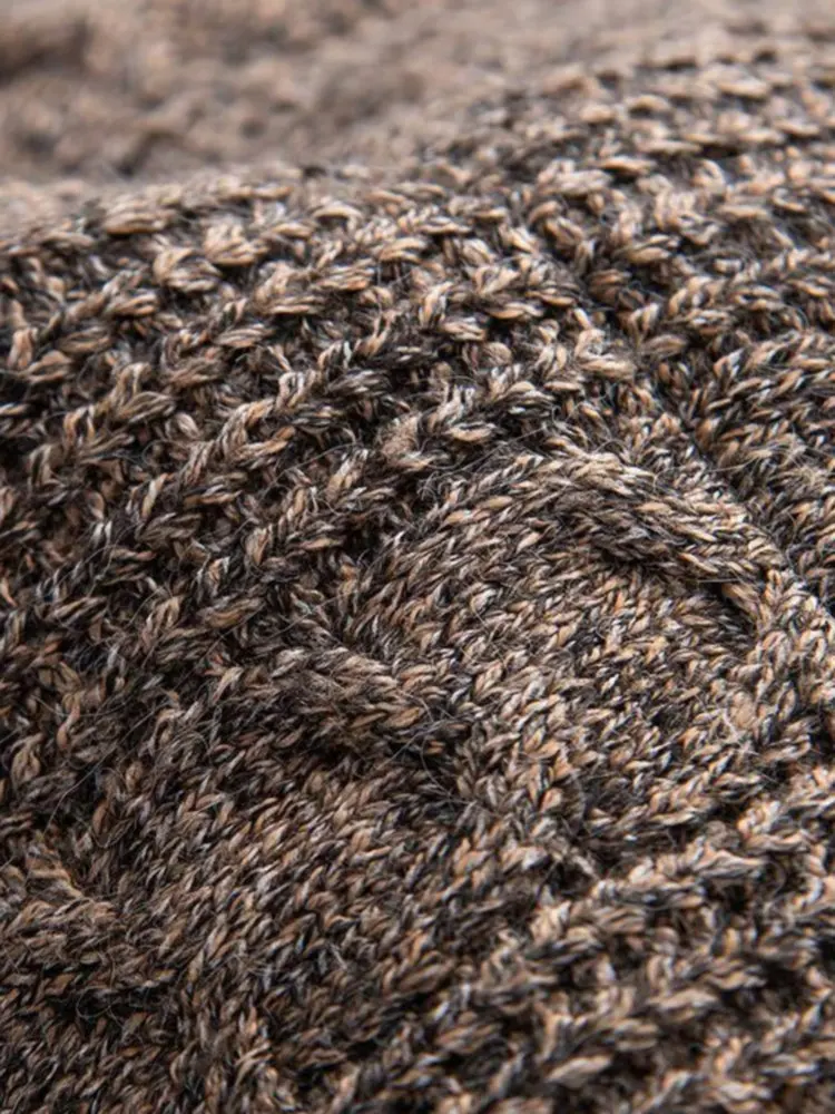 Damen Winterjacke mit Strickkragen und wattierter Füllung – Alvessa