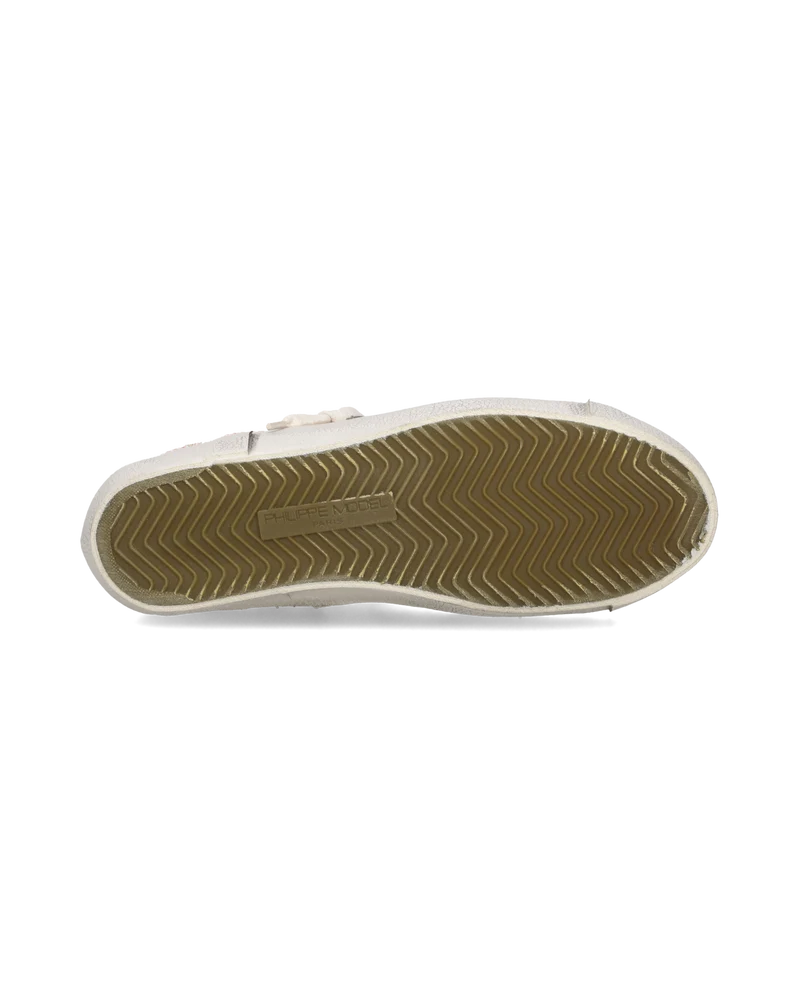 Sneakers Prsx Women with glitter upper, Light Pink