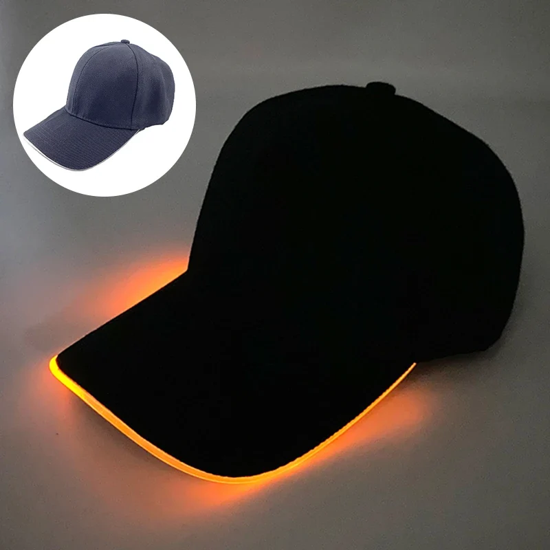 Lumino LED Baseballkappe mit Leuchtfunktion