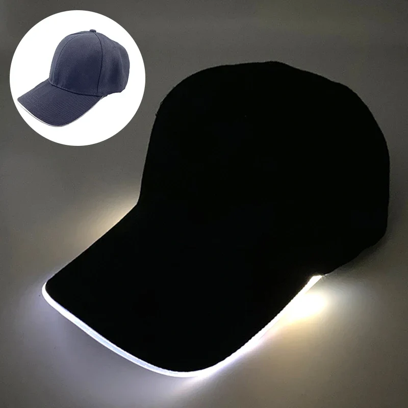 Lumino LED Baseballkappe mit Leuchtfunktion