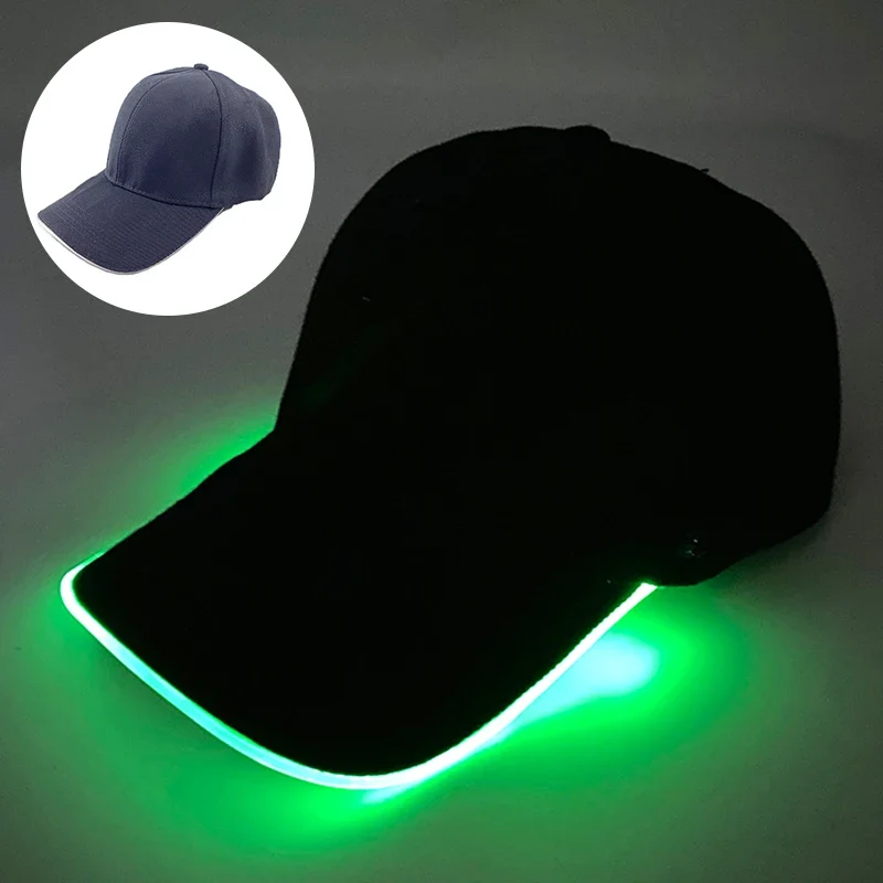 Lumino LED Baseballkappe mit Leuchtfunktion