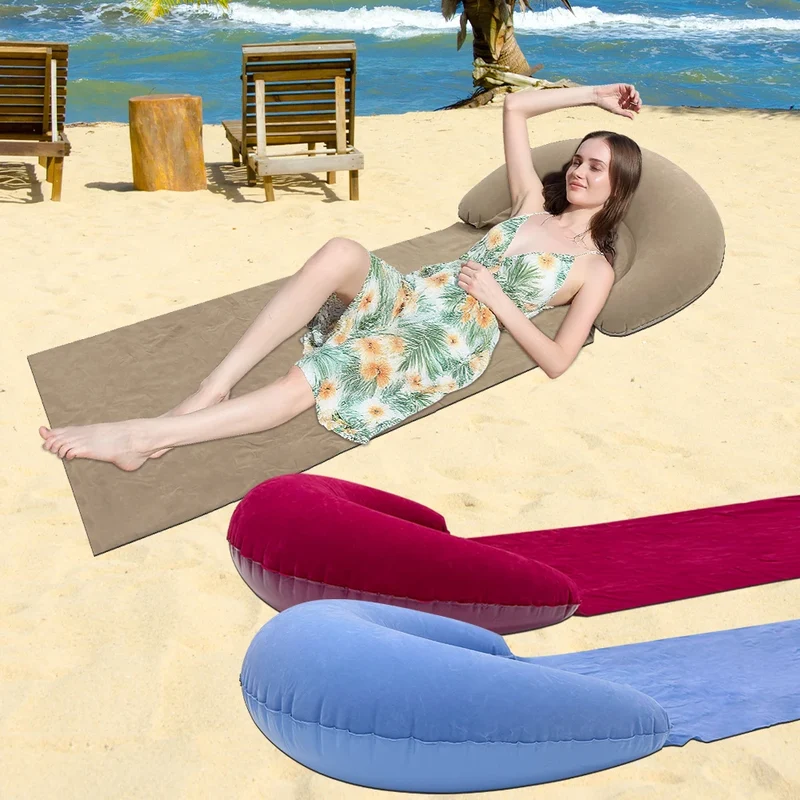 Marisol Aufblasbare Strandmatte aus PVC für Outdoor-Aktivitäten